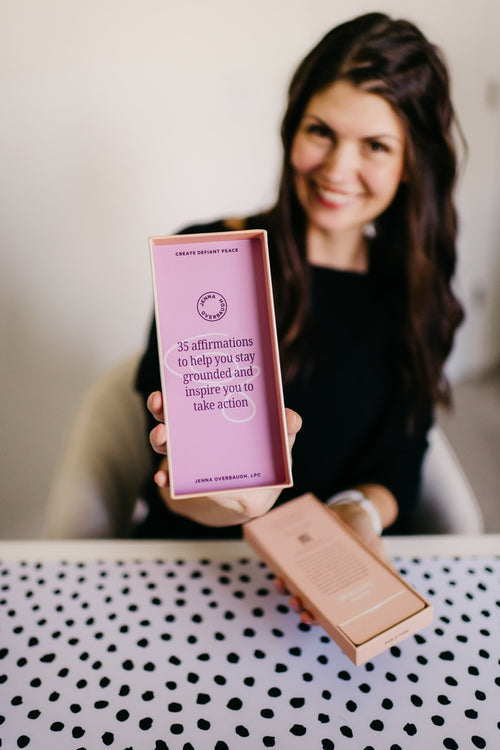 Break Free Action Cards: Pocket Size Reminders for Conquering Anxiety
