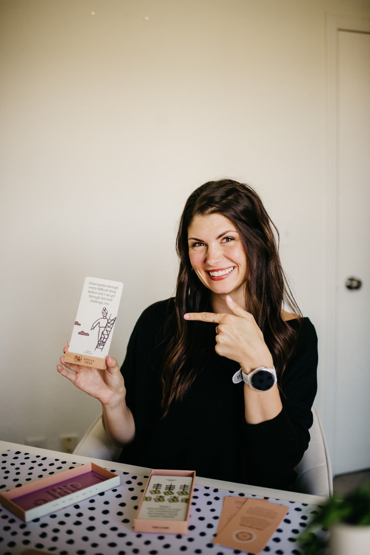 Break Free Action Cards: Pocket Size Reminders for Conquering Anxiety