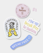 Break Free Stickers