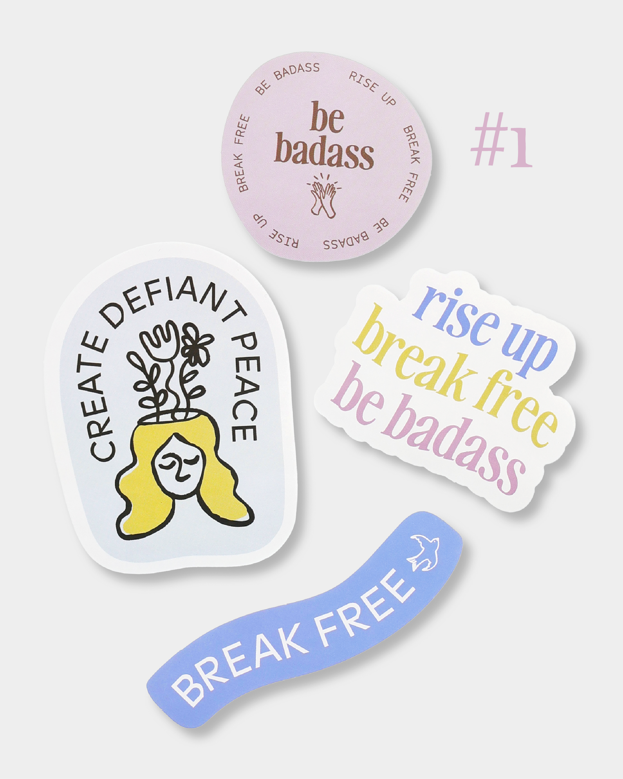 Break Free Stickers