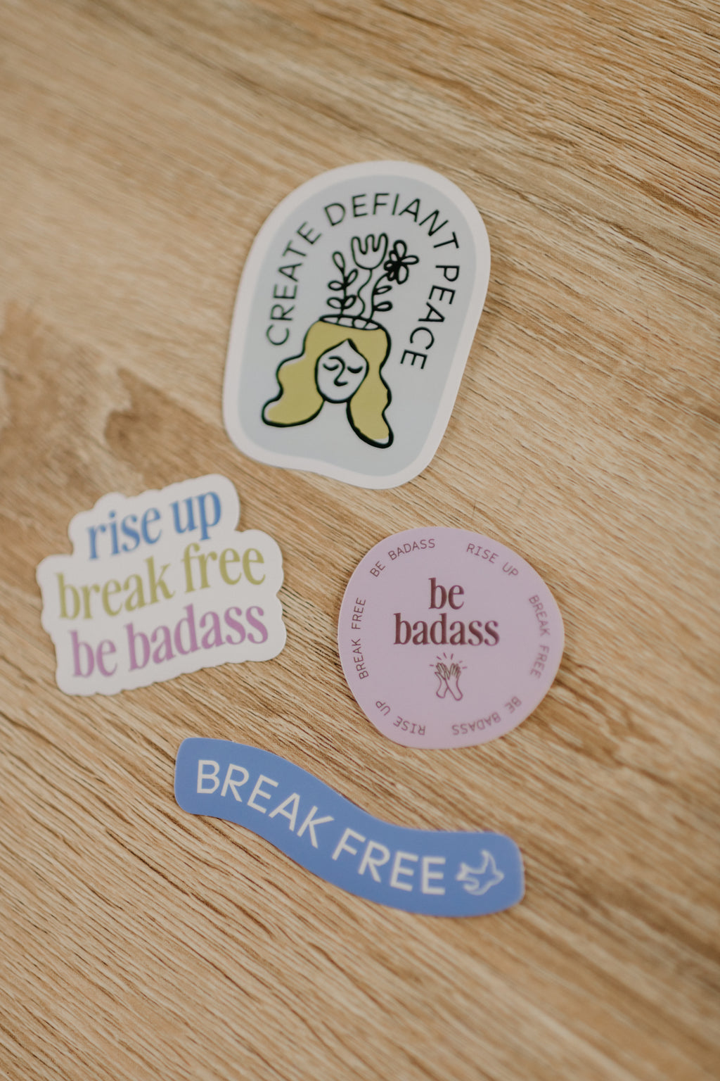 Break Free Stickers