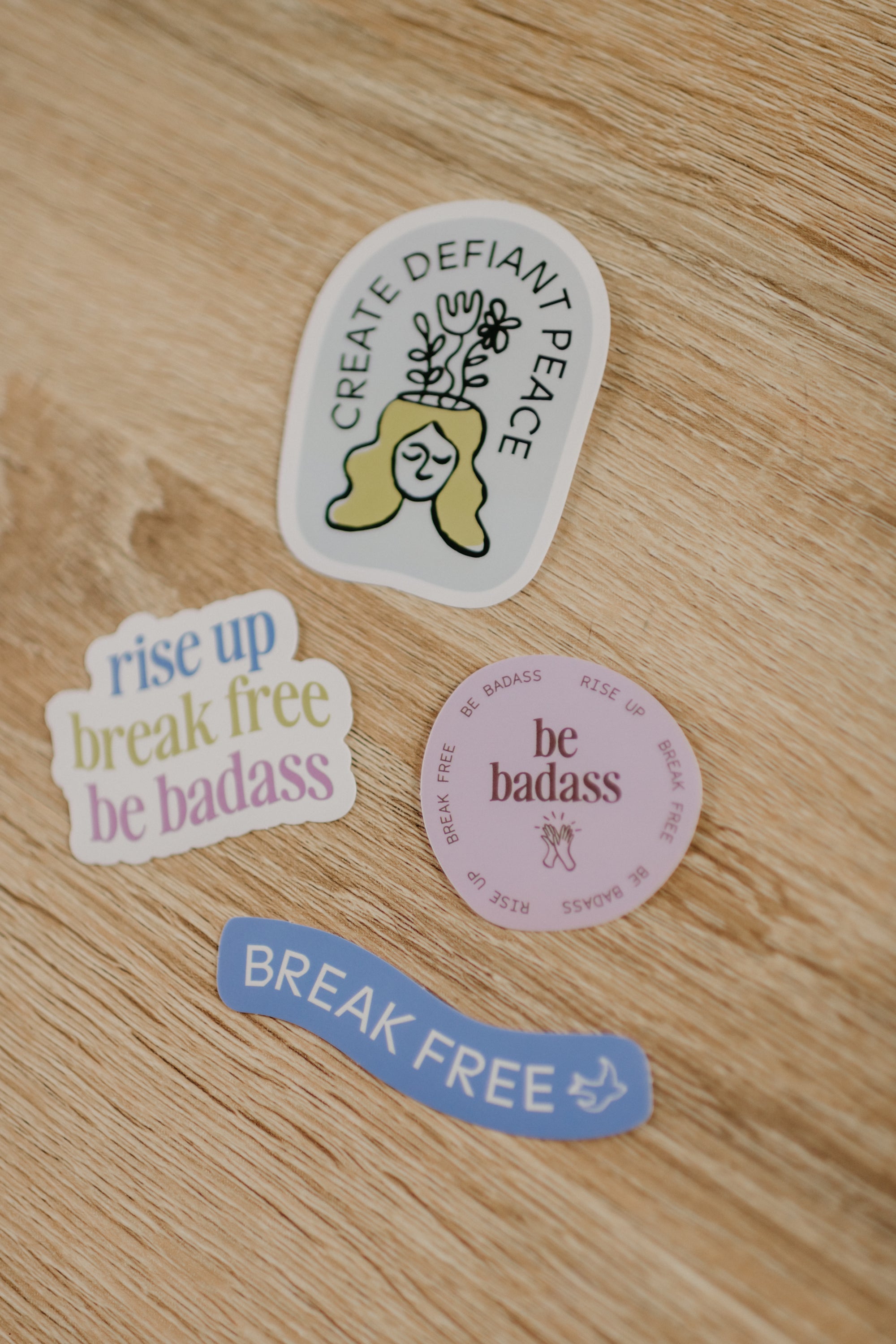 Break Free Stickers