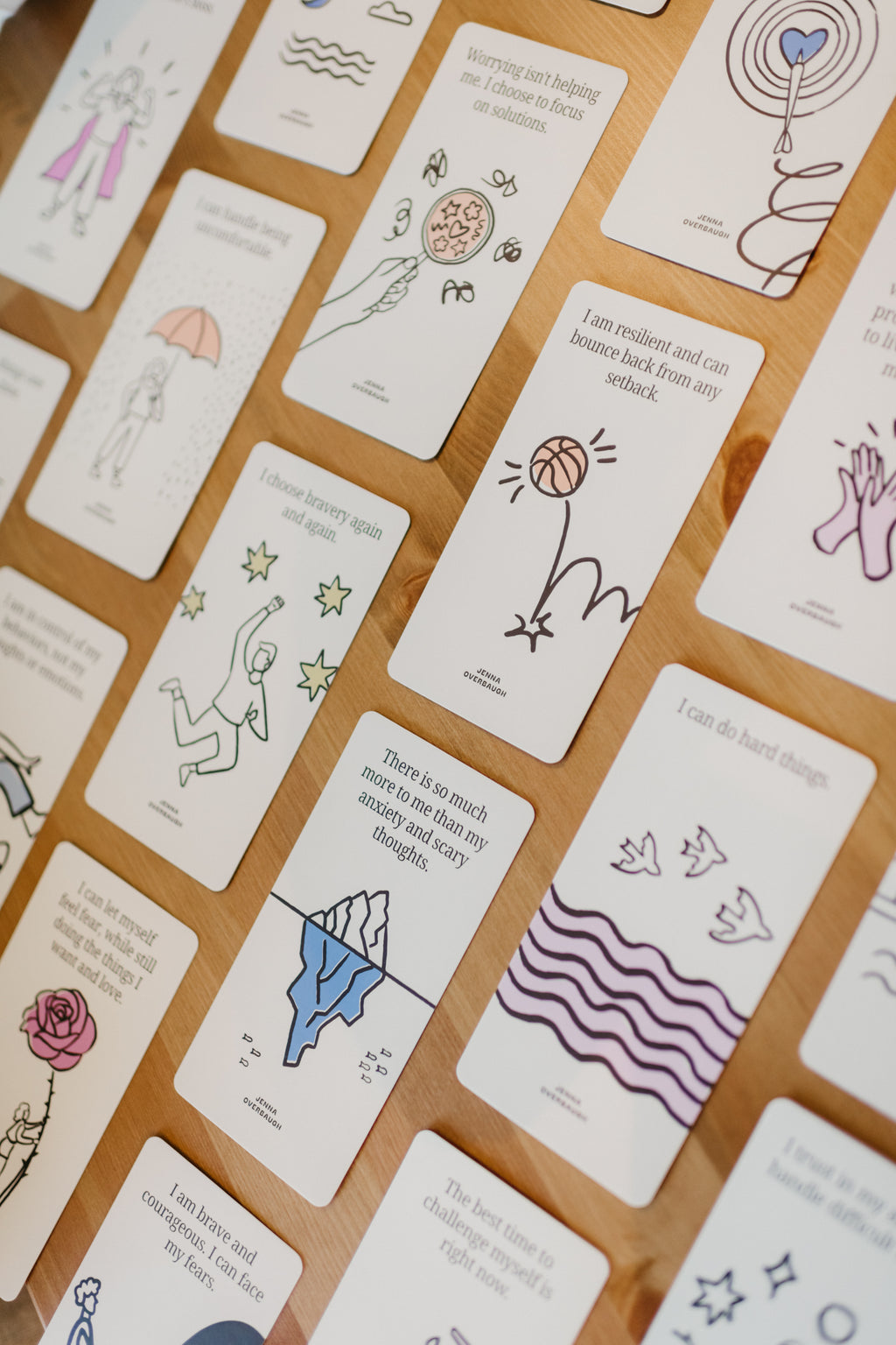 Break Free Action Cards: Pocket Size Reminders for Conquering Anxiety