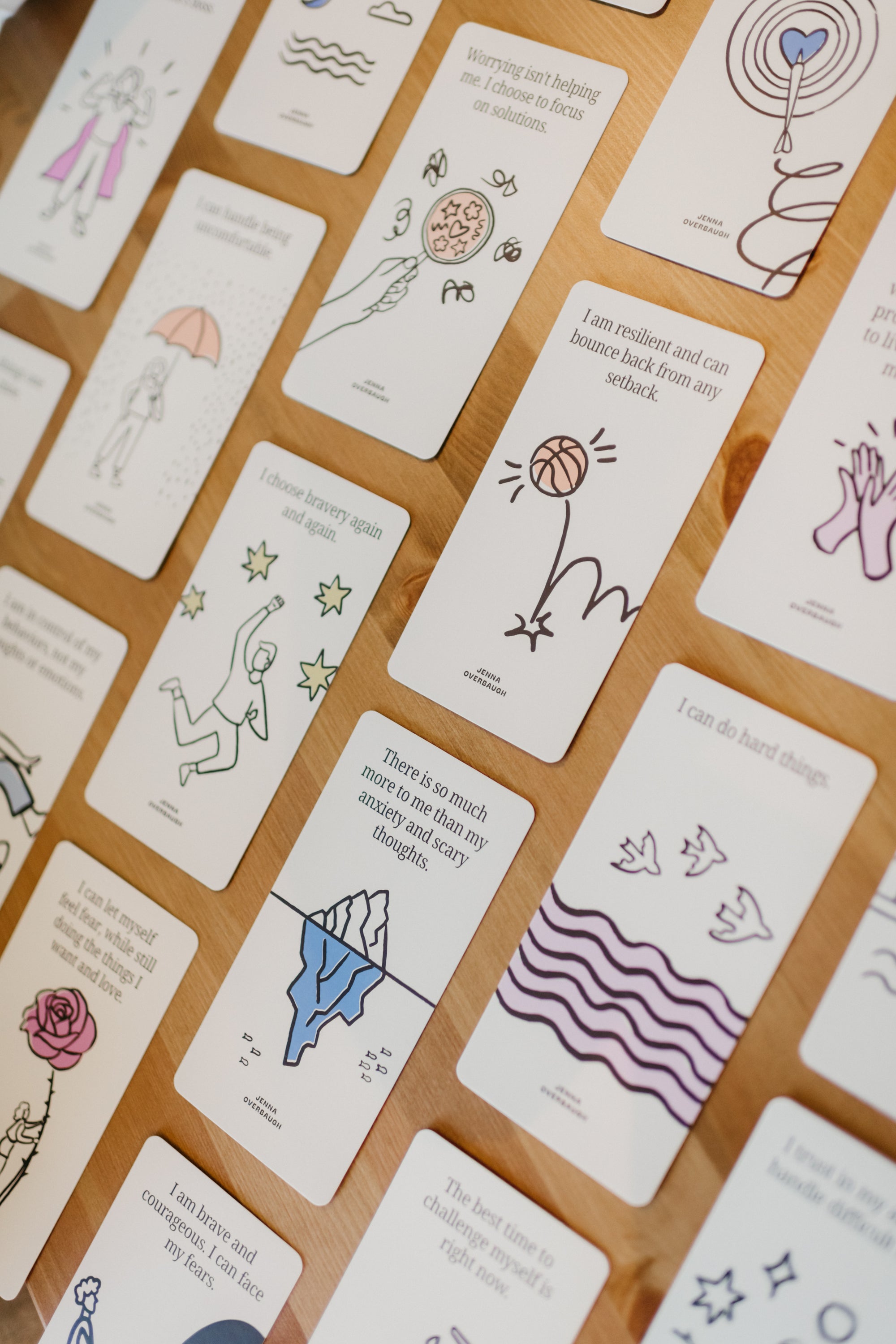 Break Free Action Cards: Pocket Size Reminders for Conquering Anxiety