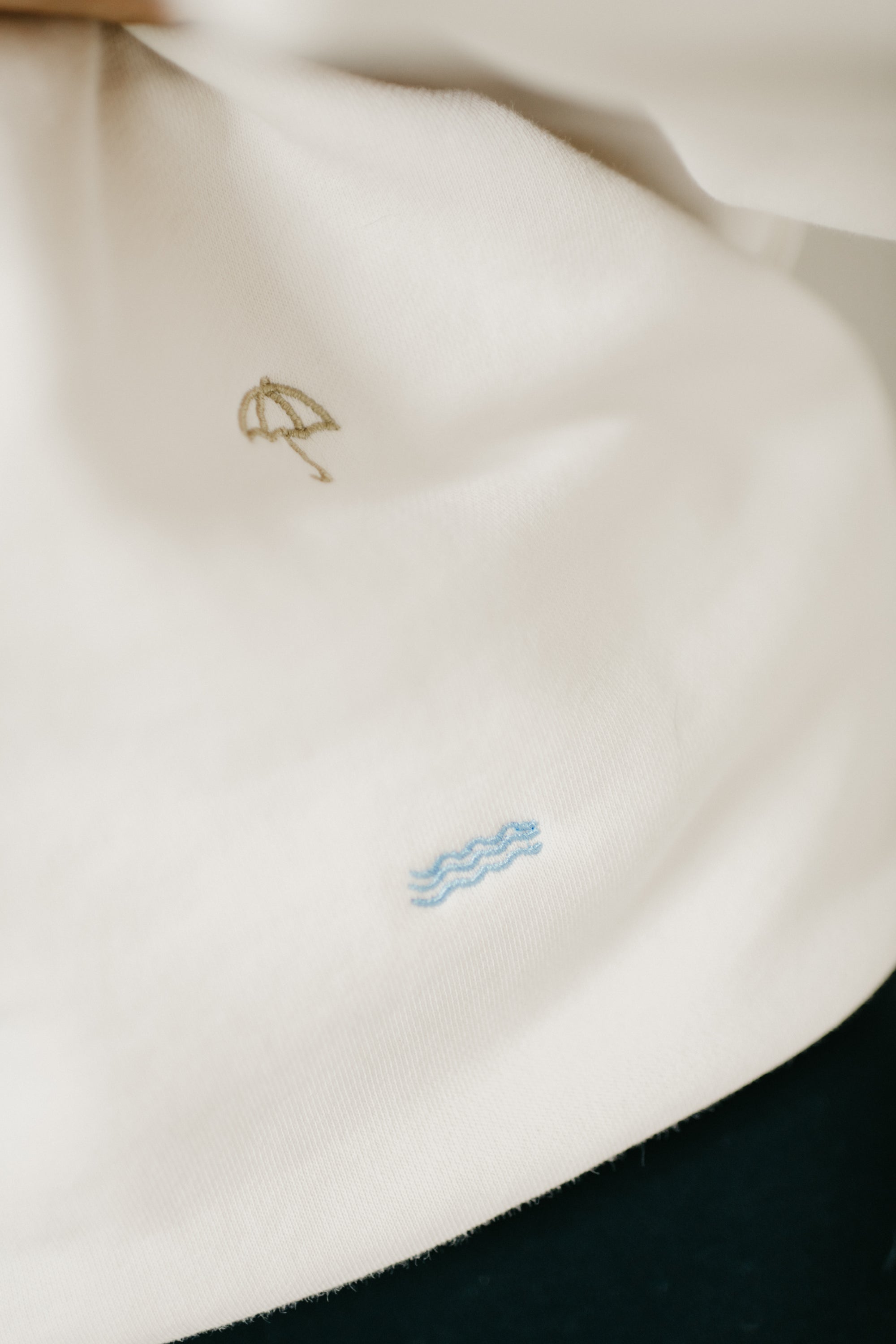 Embroidered Crew Sweatshirt