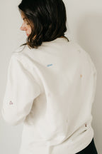 Embroidered Crew Sweatshirt