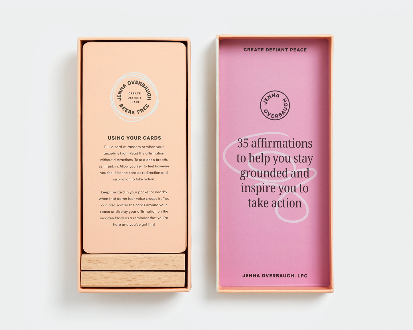 Break Free Action Cards: Pocket Size Reminders for Conquering Anxiety (PRE-ORDER: All orders expected to ship the week of 11/18)